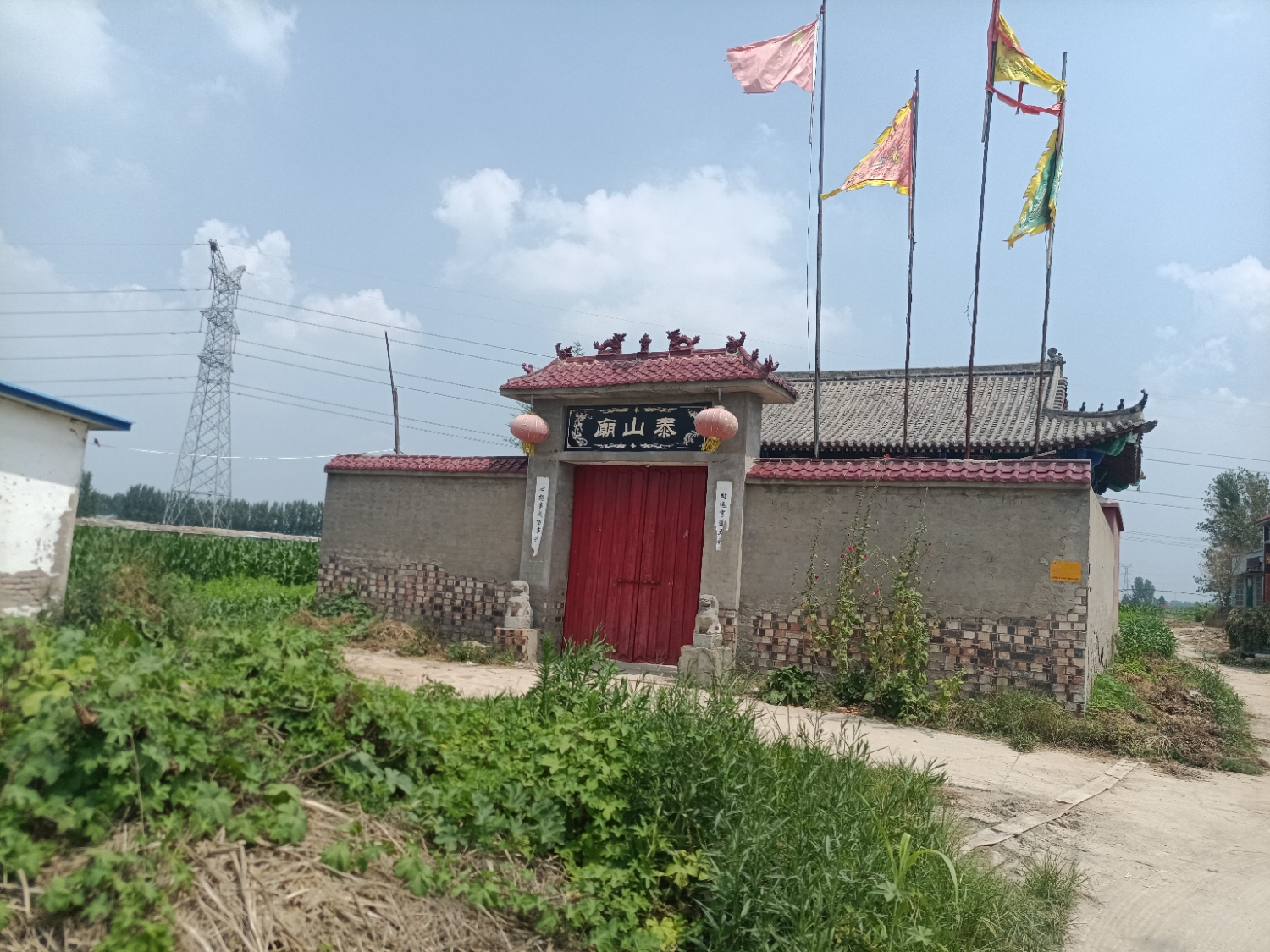 泰山庙实景照片