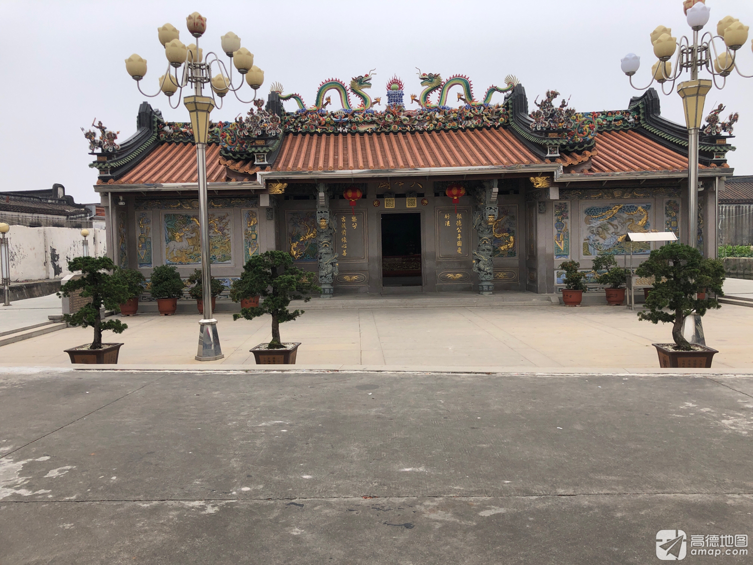 上盐大峰庙实景照片