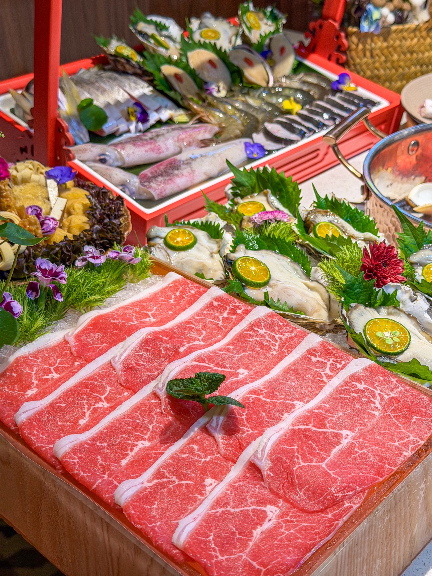 琼小琼·糟粕醋海鲜火锅(亚特兰蒂斯店)