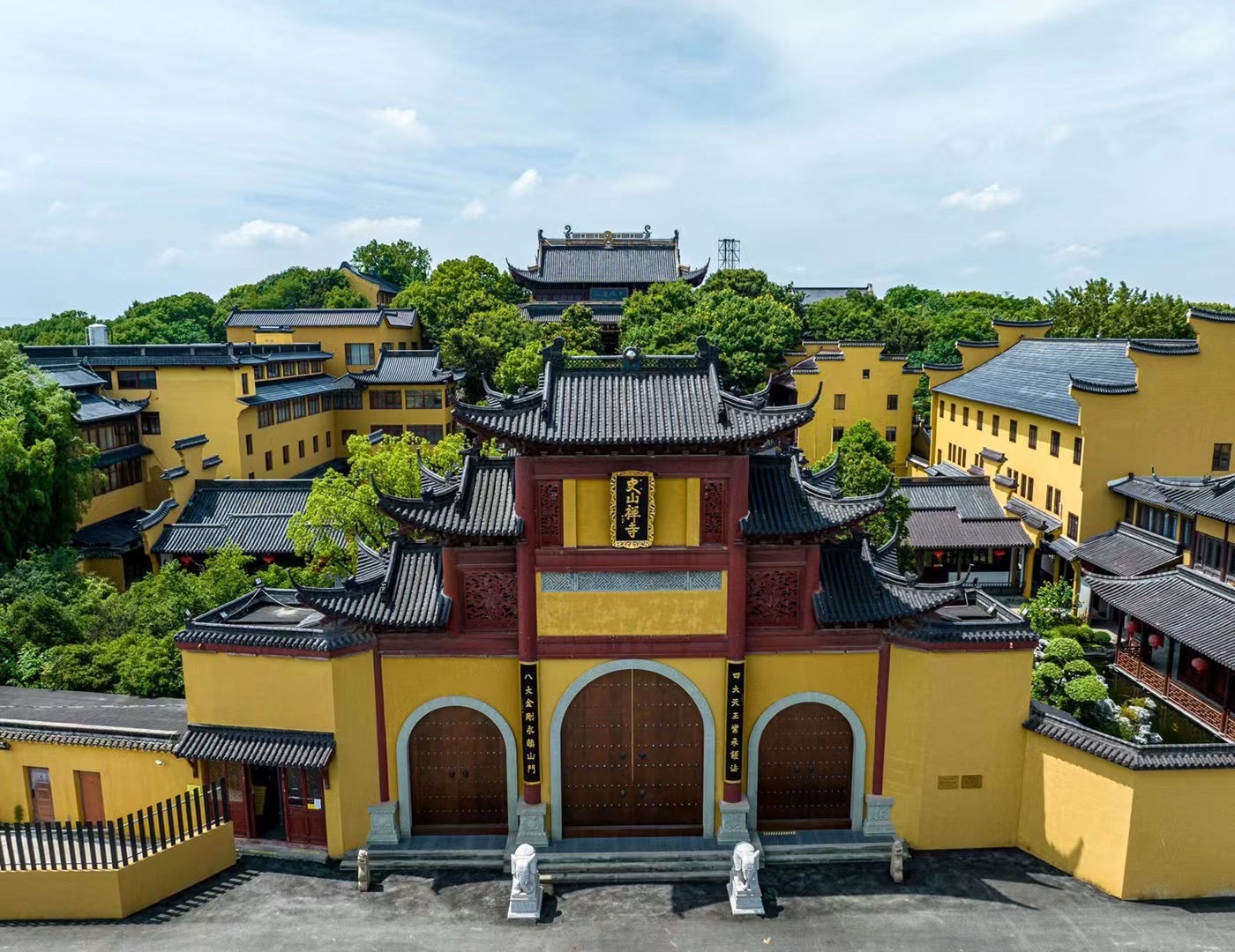 史山禅寺实景照片