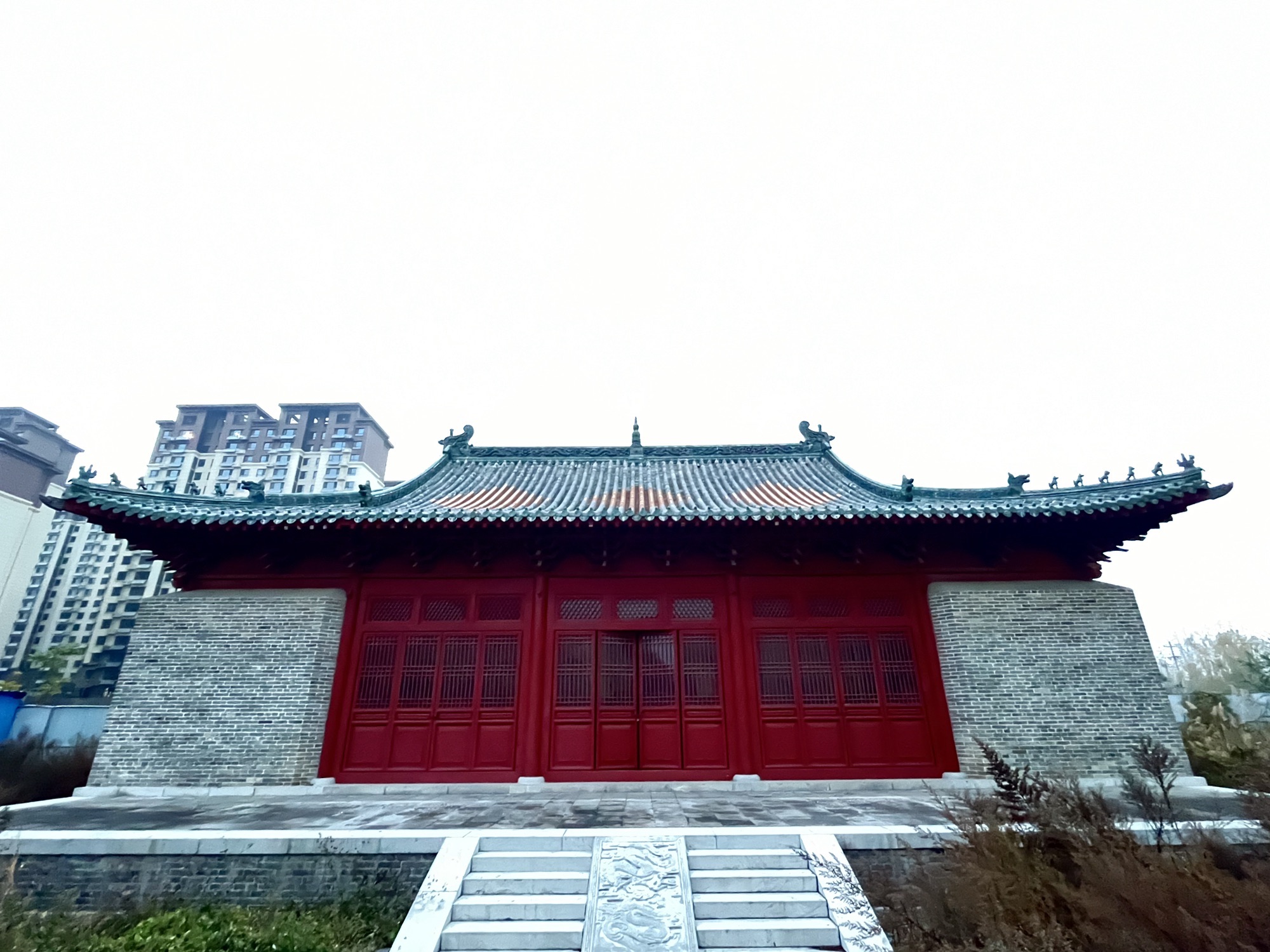 夏津文庙大成殿(夏津县工委旧址)实景照片