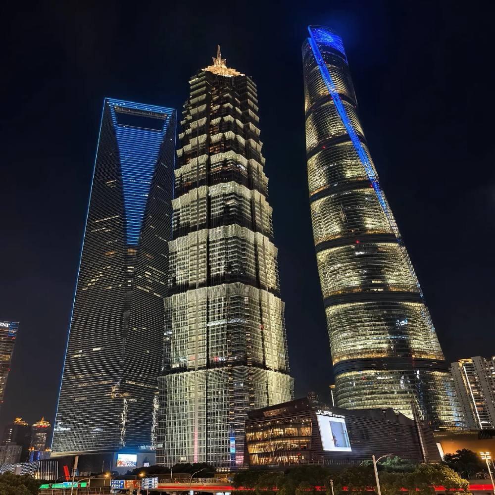 陆家嘴三件套打卡位景点图片