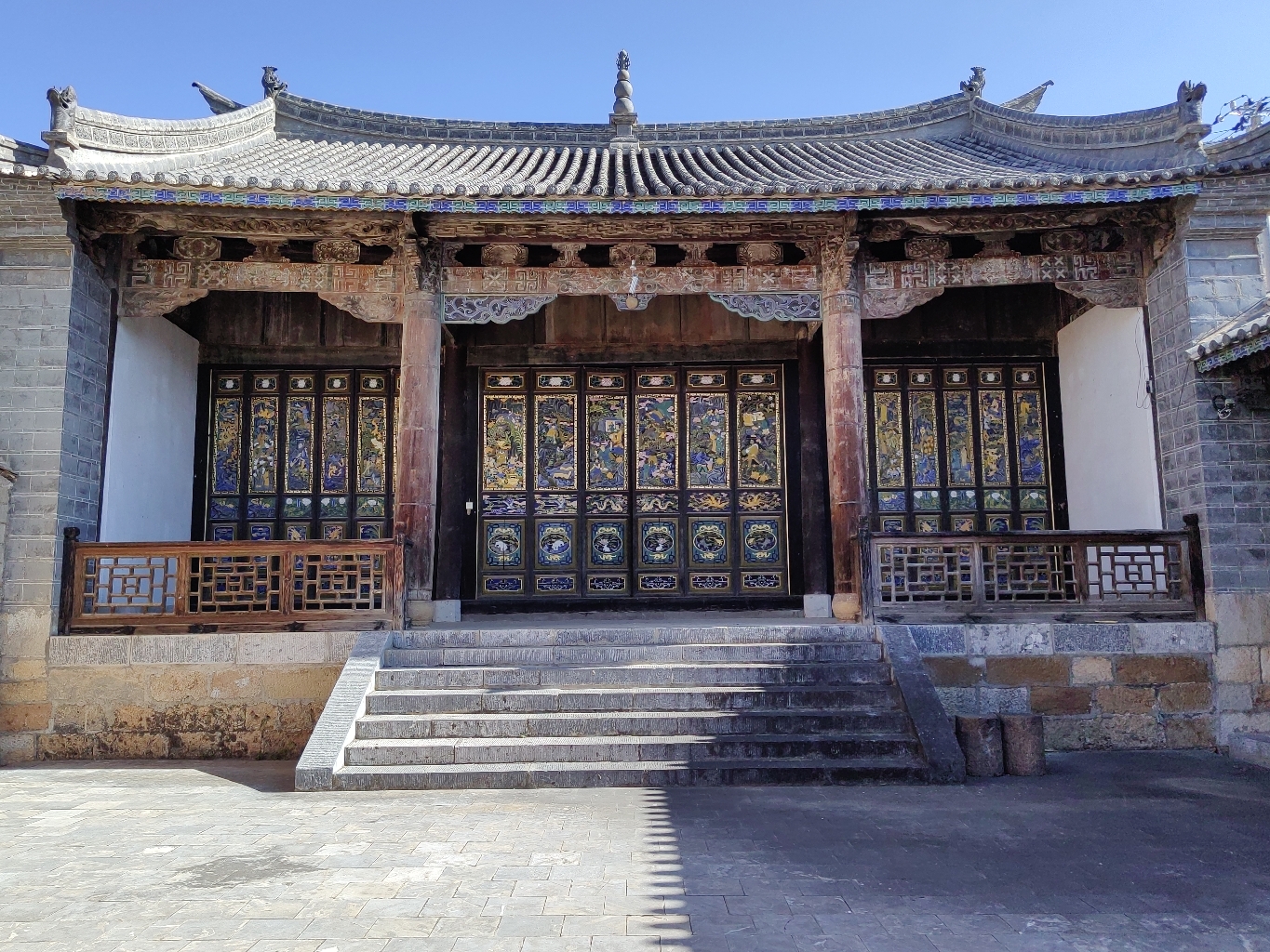 白雾村湖广会馆(寿福寺)实景照片