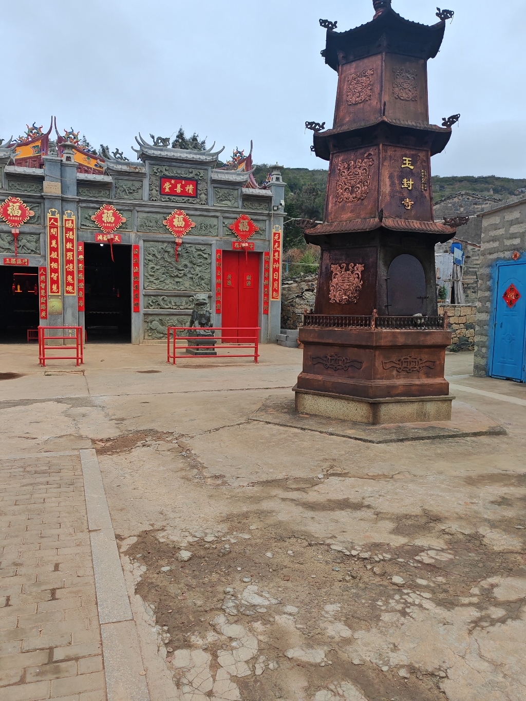 玉封寺实景照片