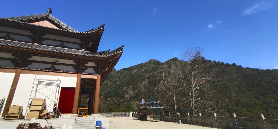 明山寺实景照片