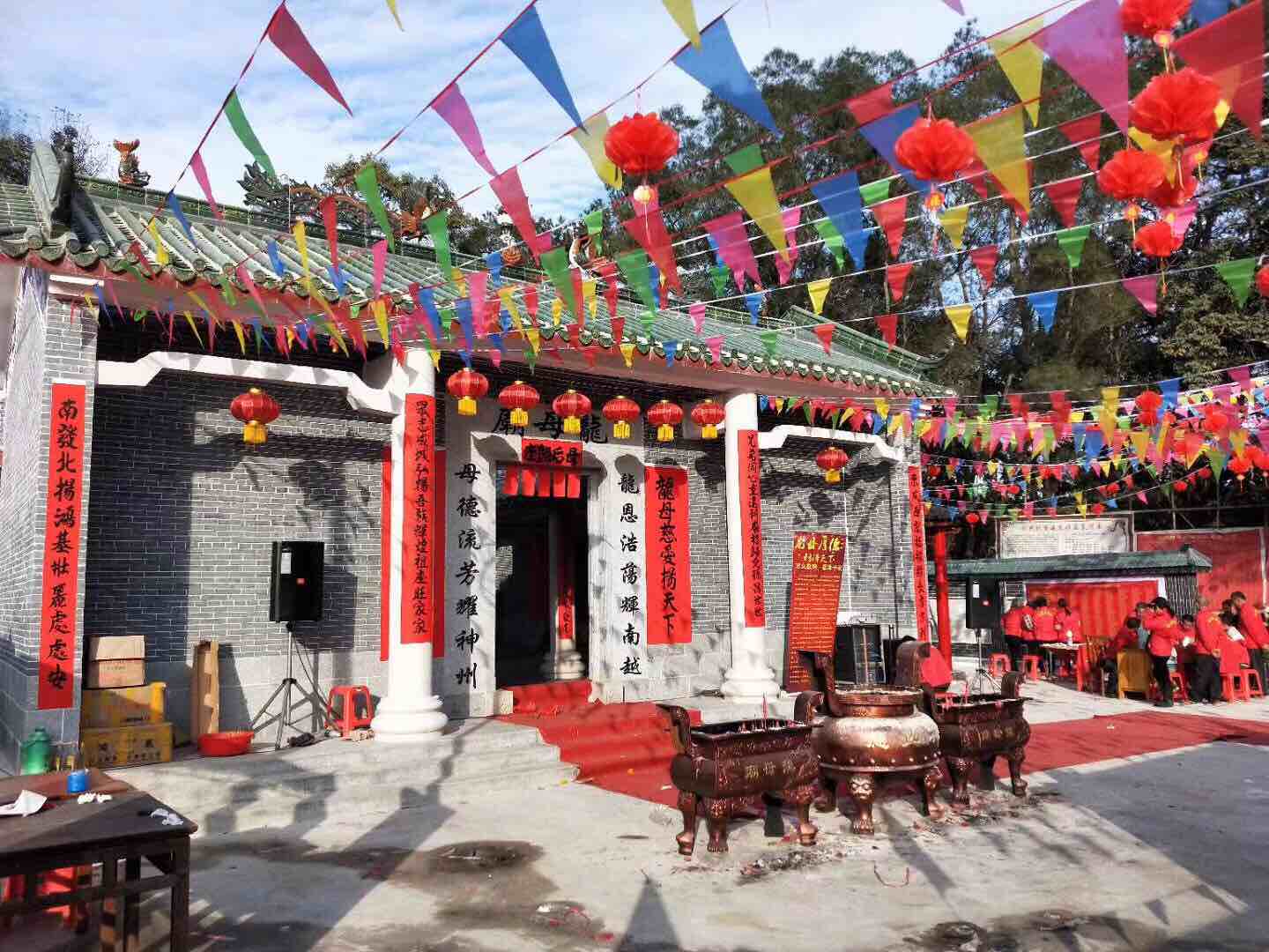 凤闸龙母庙实景照片