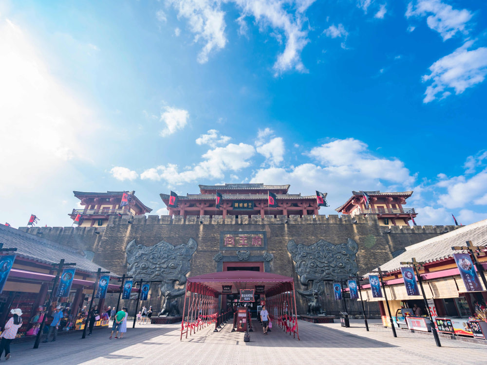 横店影视城秦王宫园区景点图片