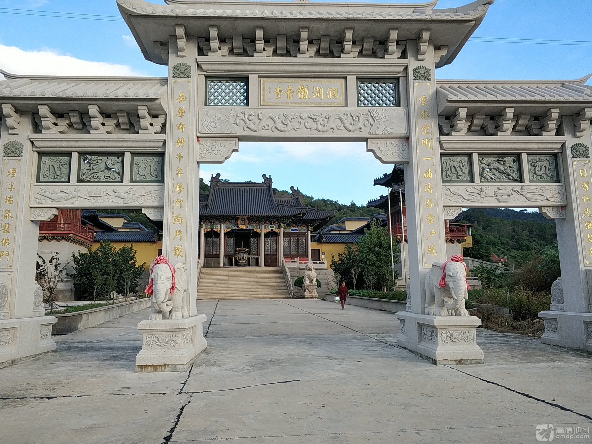 洞湖观音寺实景照片