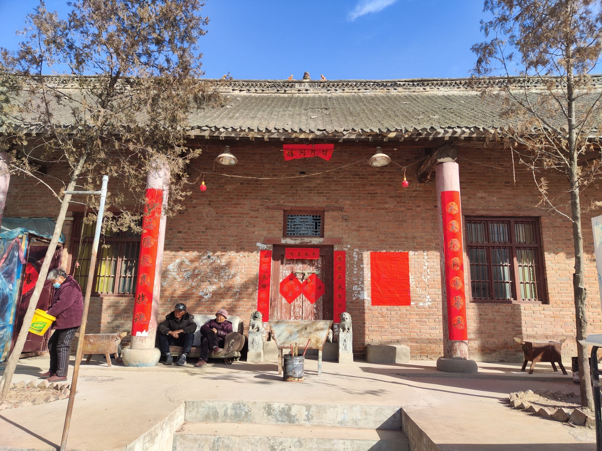 关帝庙祠堂实景照片