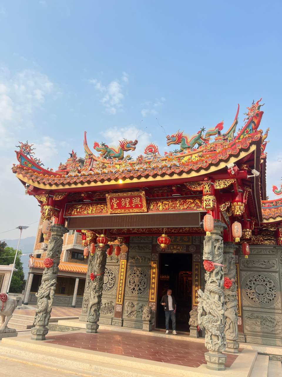 安溪五岱山弘福禅寺实景照片