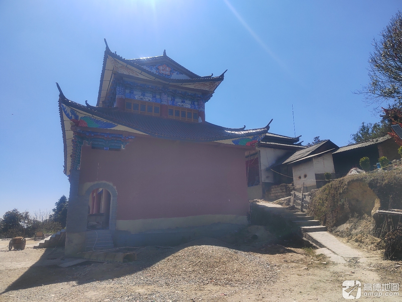 平河灵应阁道观实景照片