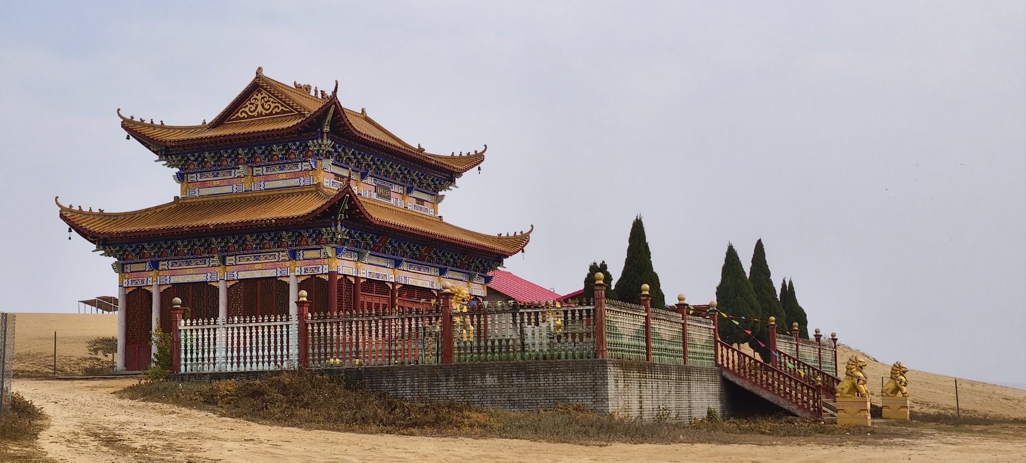 肖公神殿实景照片