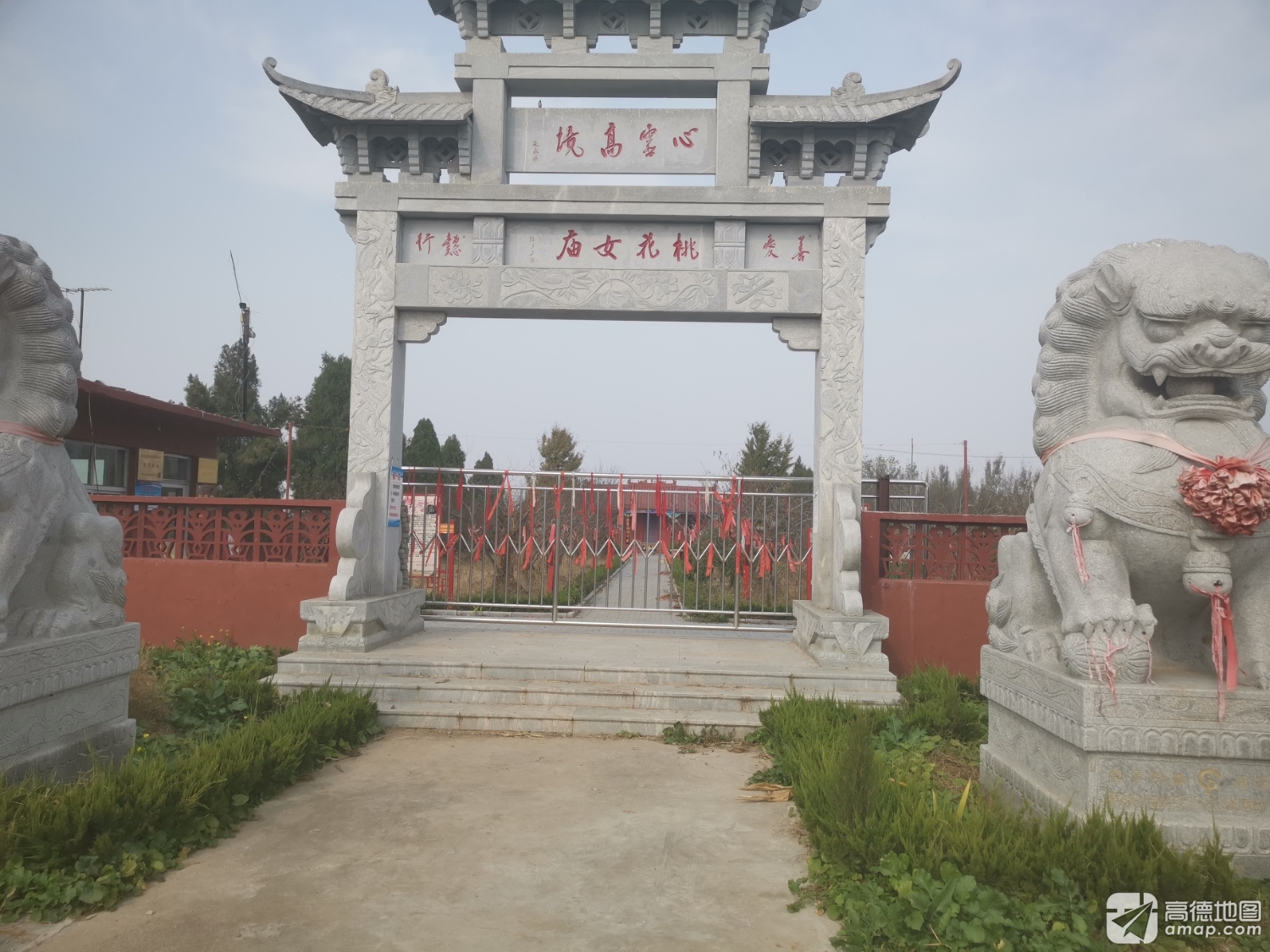 桃花女庙实景照片