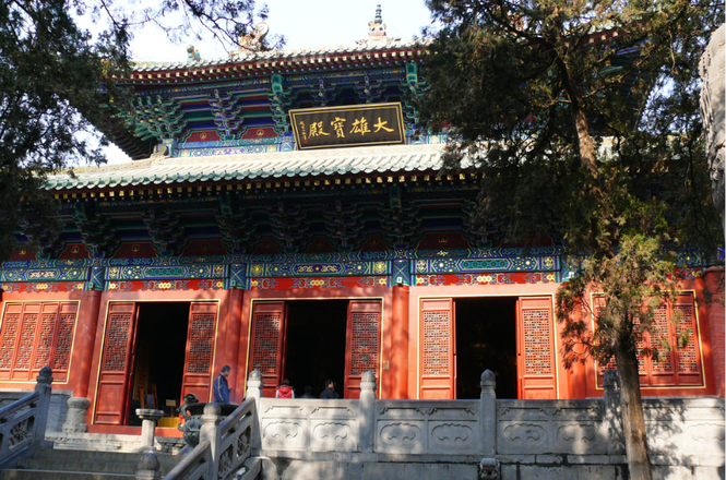 少林寺-大雄宝殿实景照片