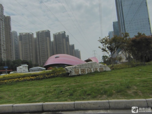 经开区总部经济港实景图