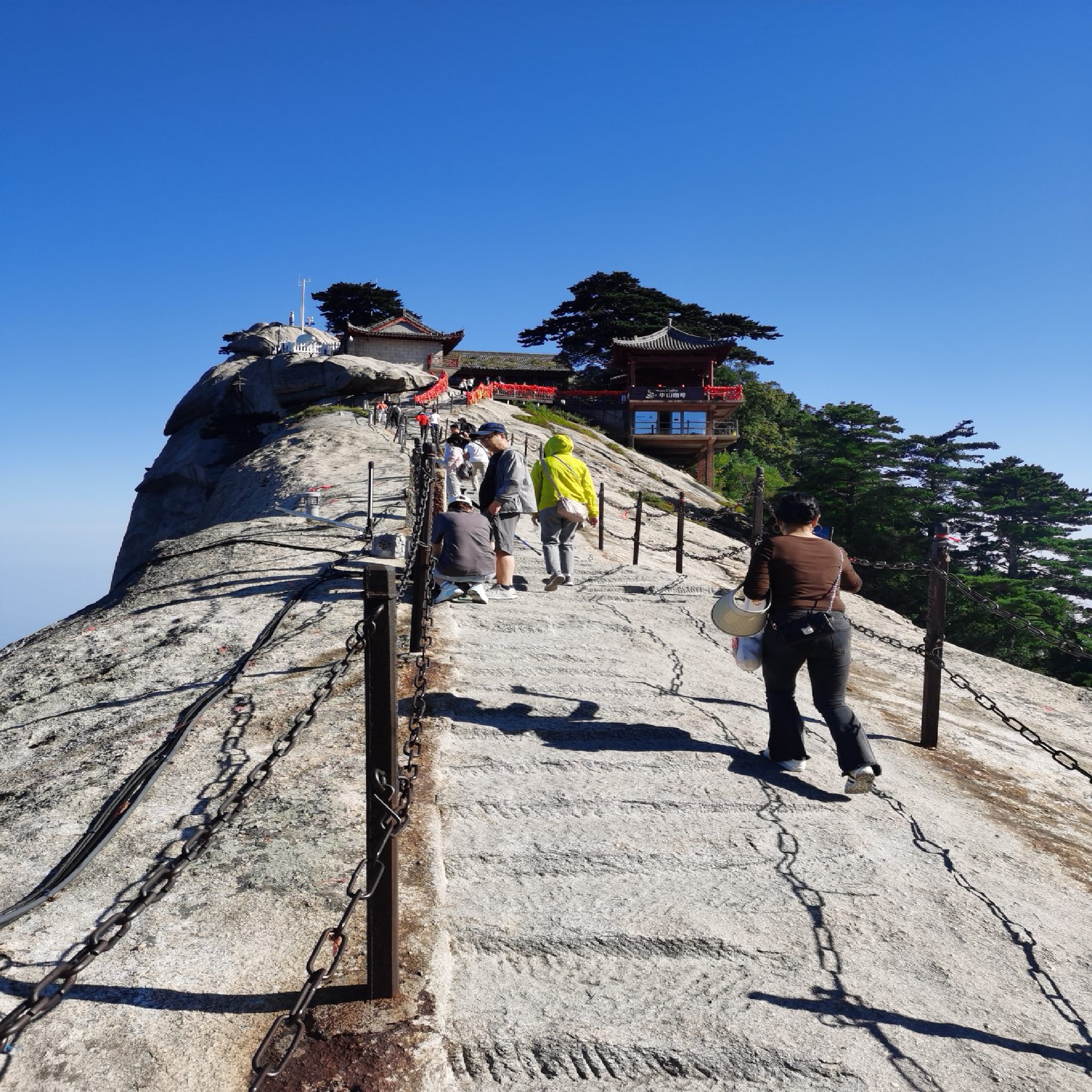 华山风景名胜区-三圣母殿实景照片