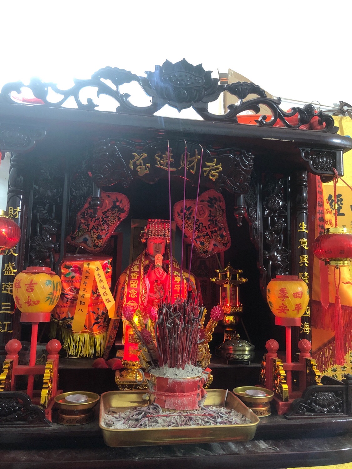 漳州市诏安县四都镇林头村妈祖阁实景照片