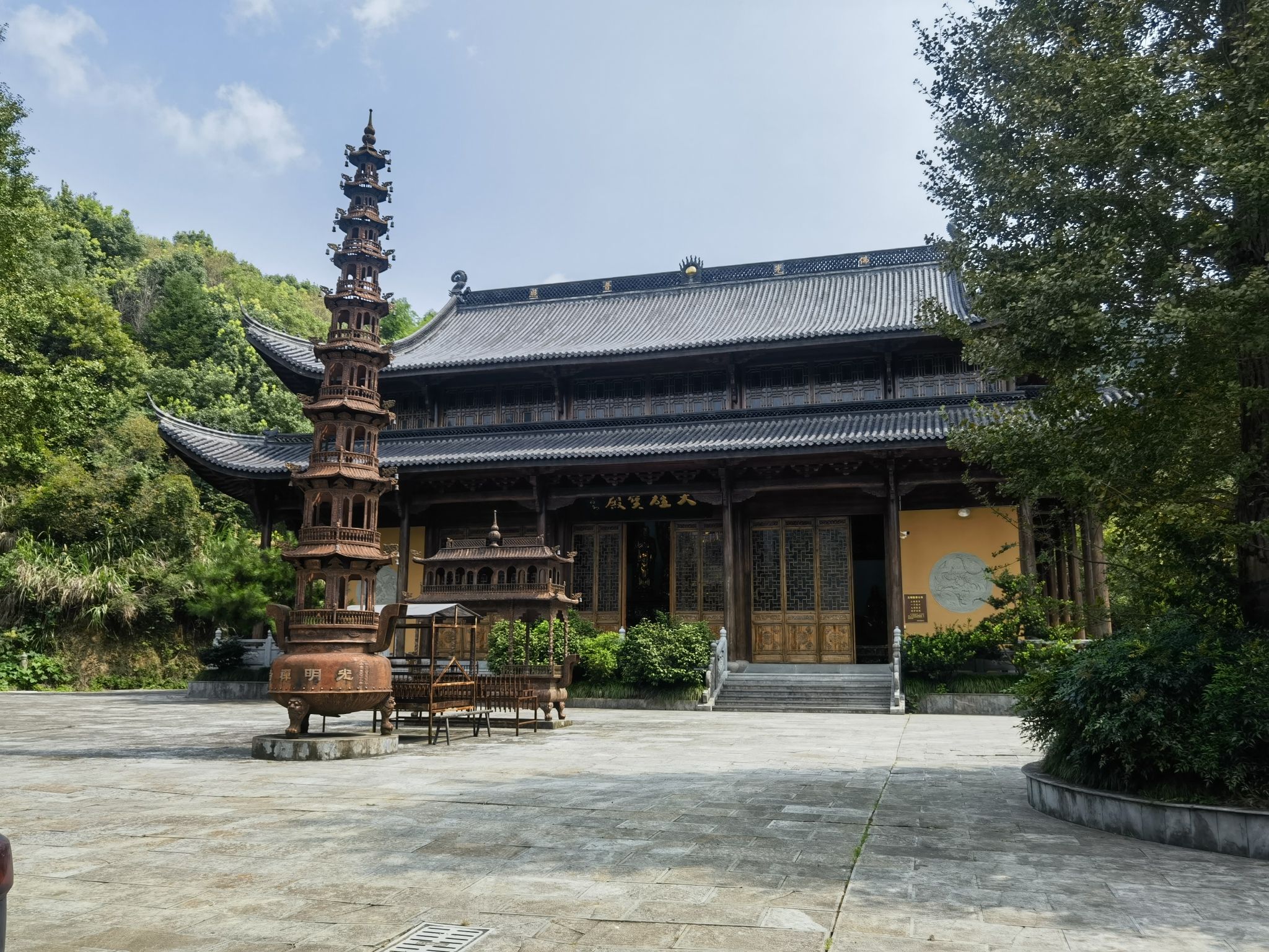 临安光明禅寺实景照片