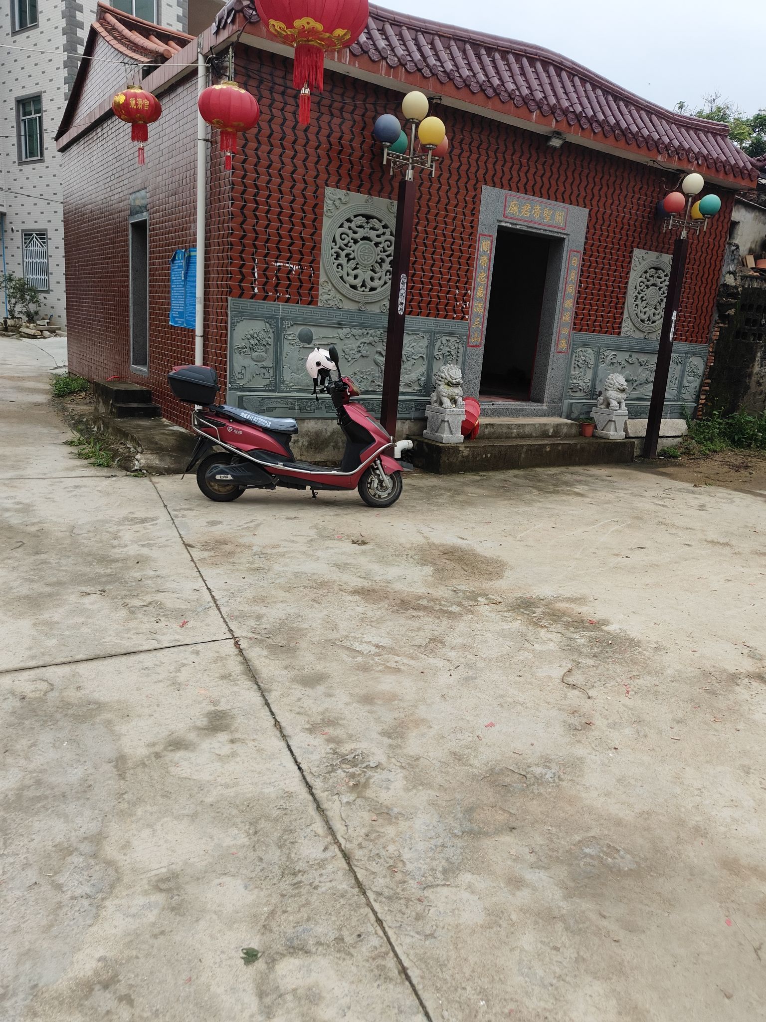 汶阳关帝庙实景照片