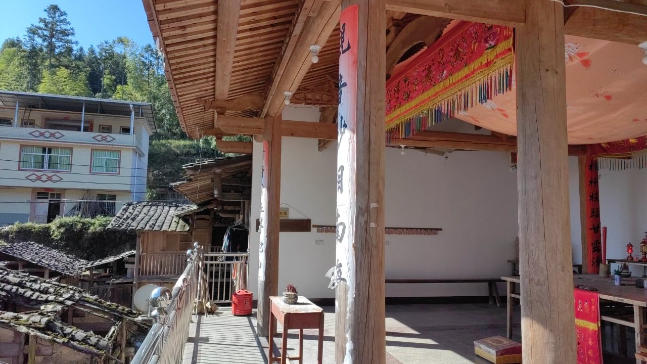 大田县武陵乡茶山村观音楼实景照片