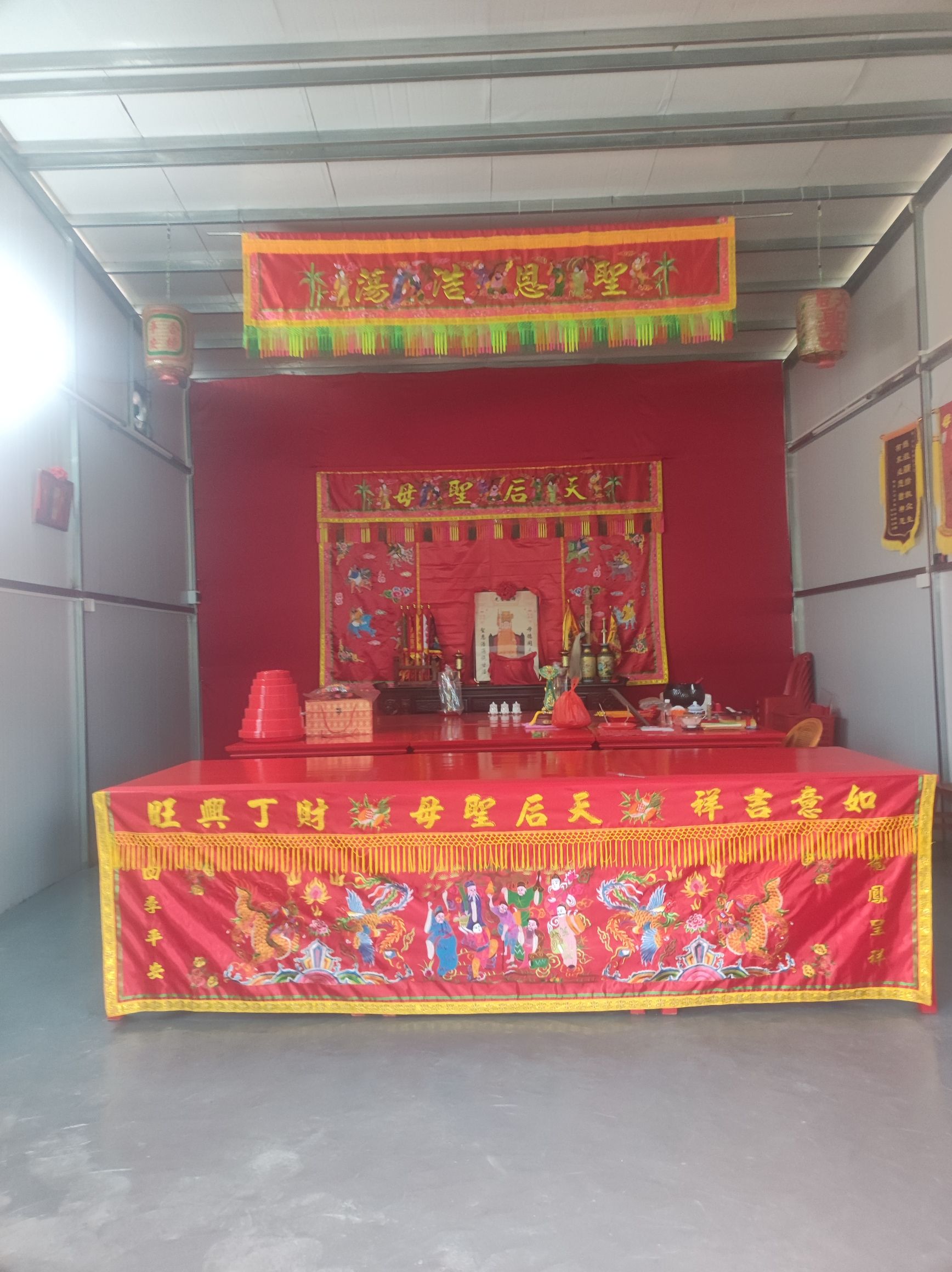 下架山镇横溪新乡媽祖实景照片