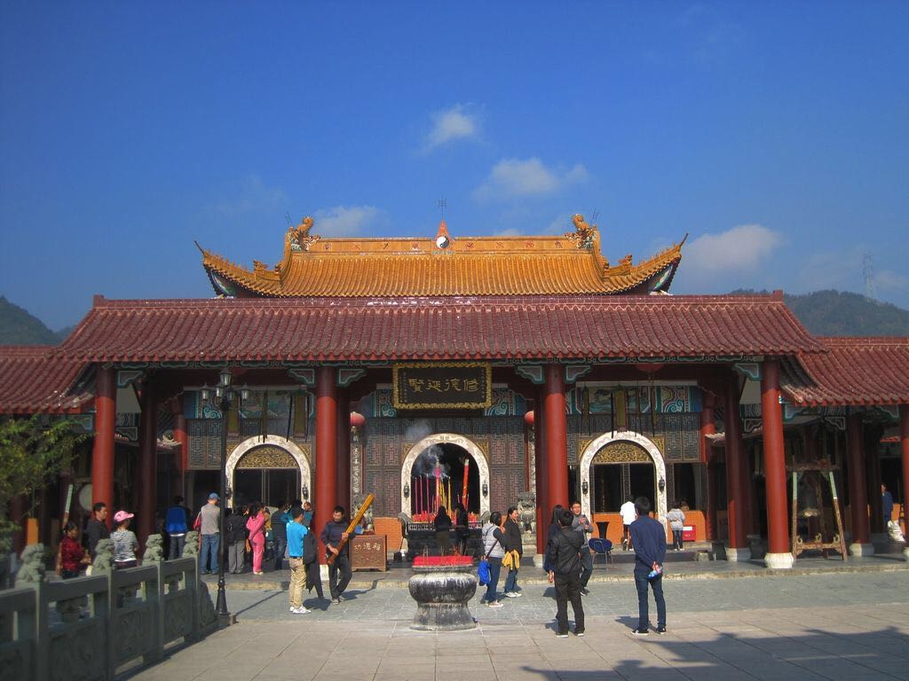 黄大仙宫实景照片