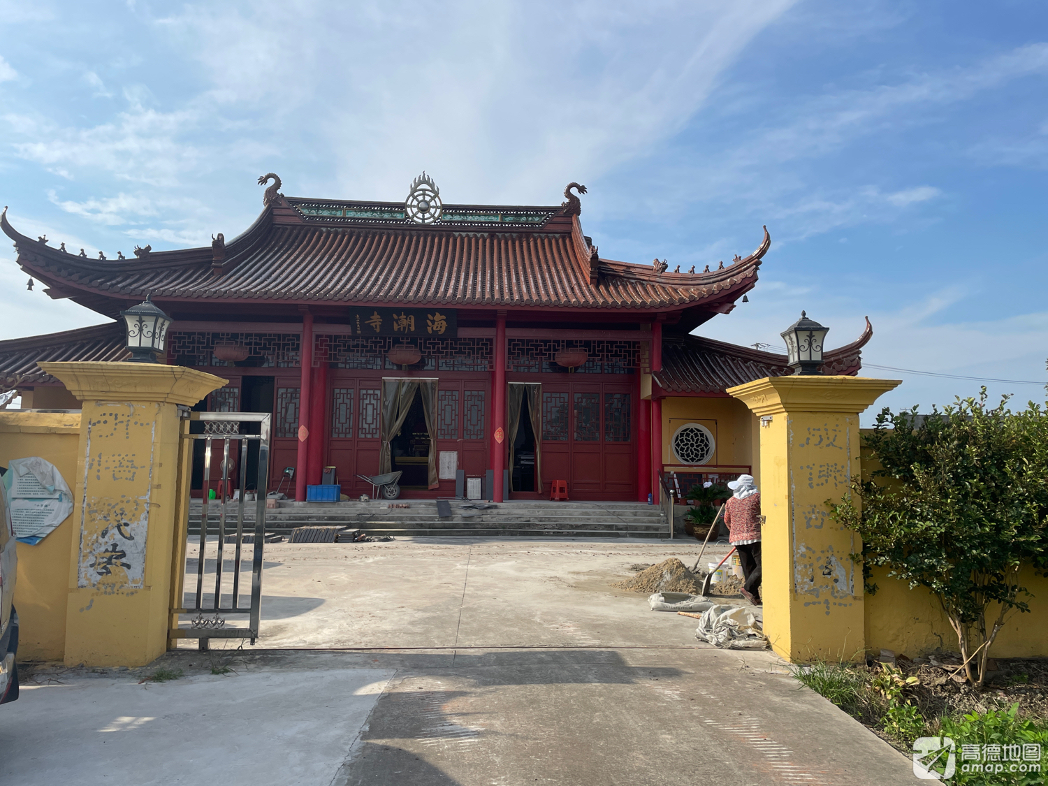 如东县河口镇海潮寺实景照片