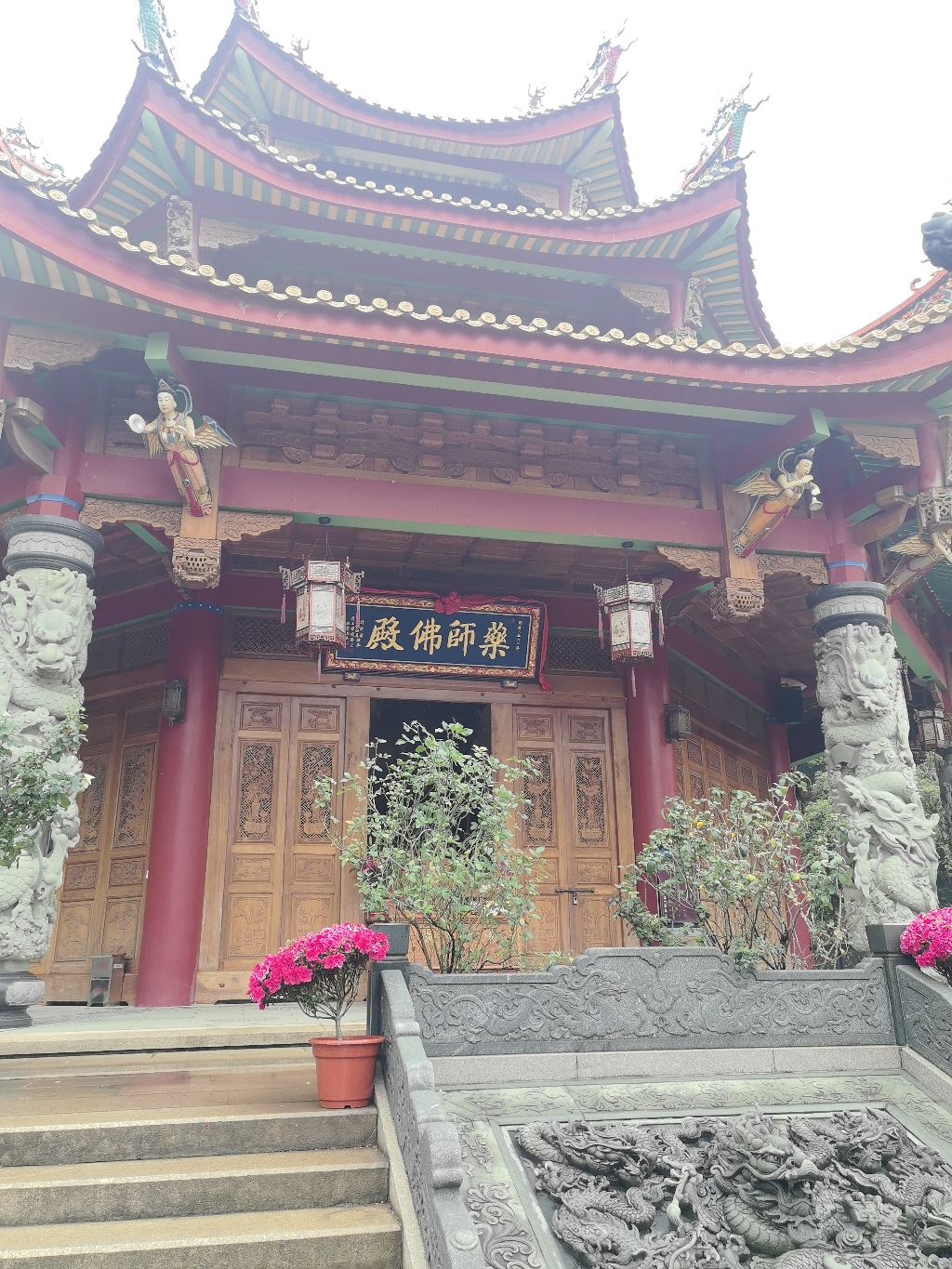 药师佛殿实景照片