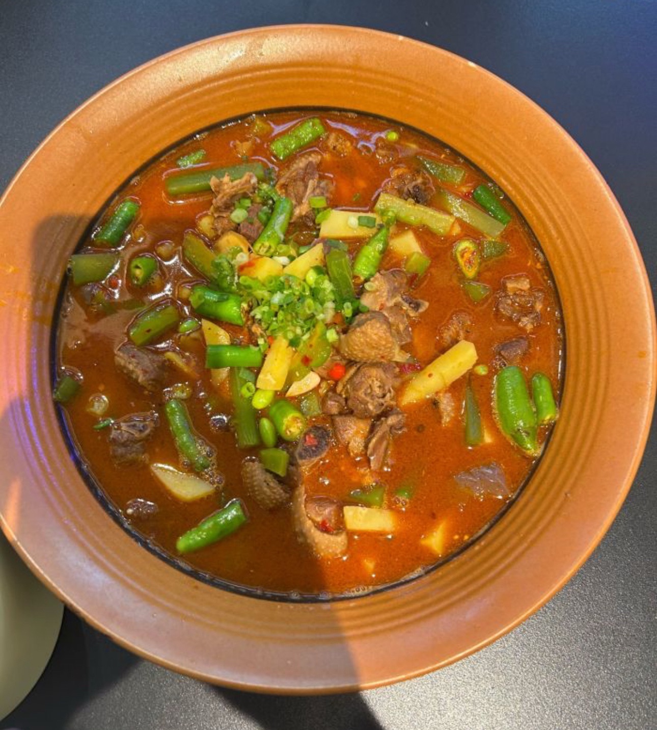 乡土石磨豆花米汤饭店