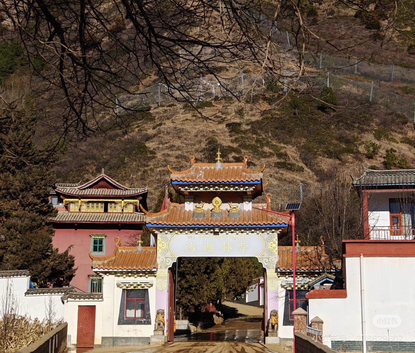 达迦林寺实景照片