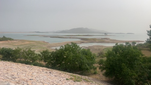 岗南水库沙滩浴场