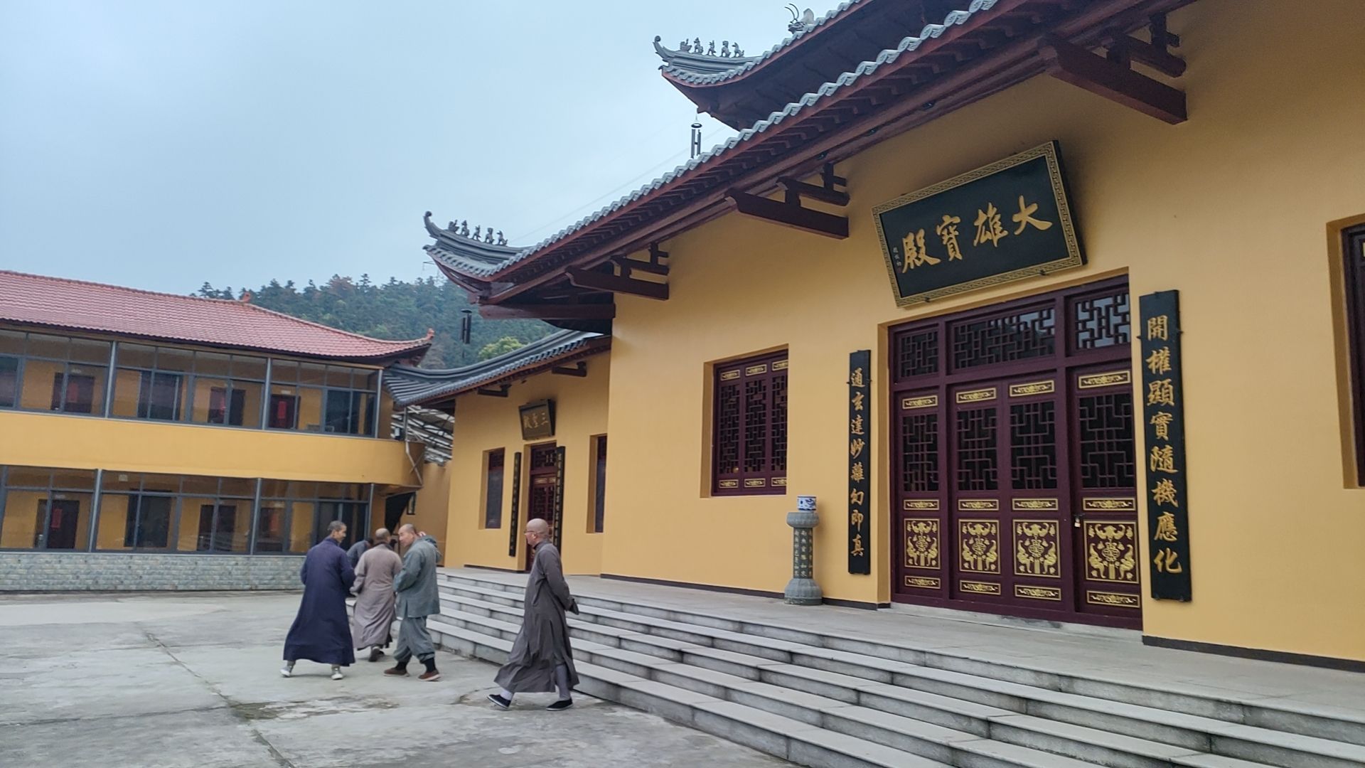 庐山归元寺实景照片