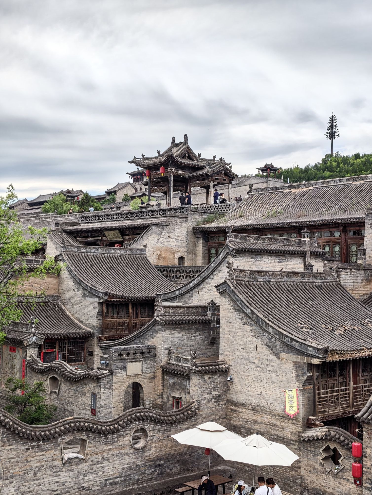 山西灵石王家大院-王氏宗祠实景照片