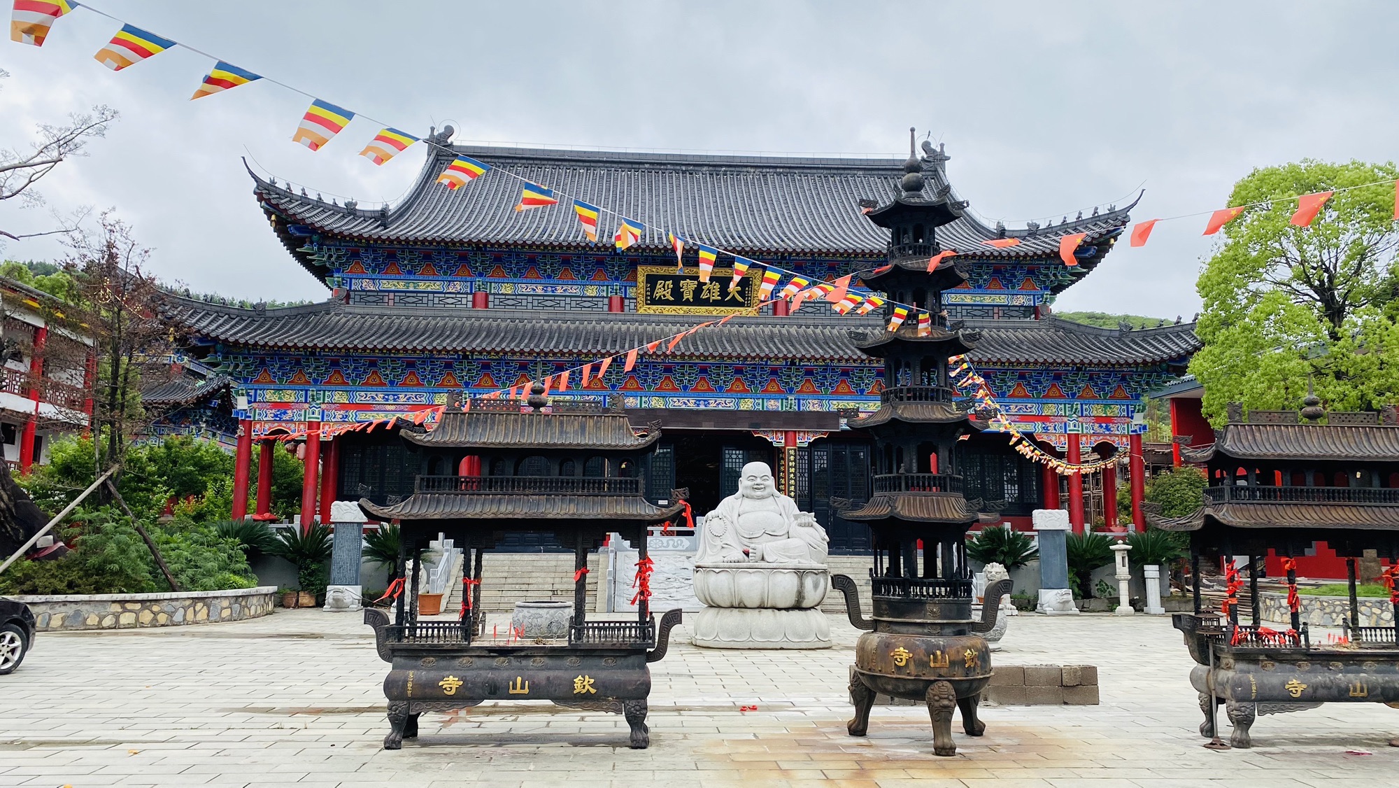 钦山寺实景照片