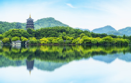 杭州西湖 景点照片