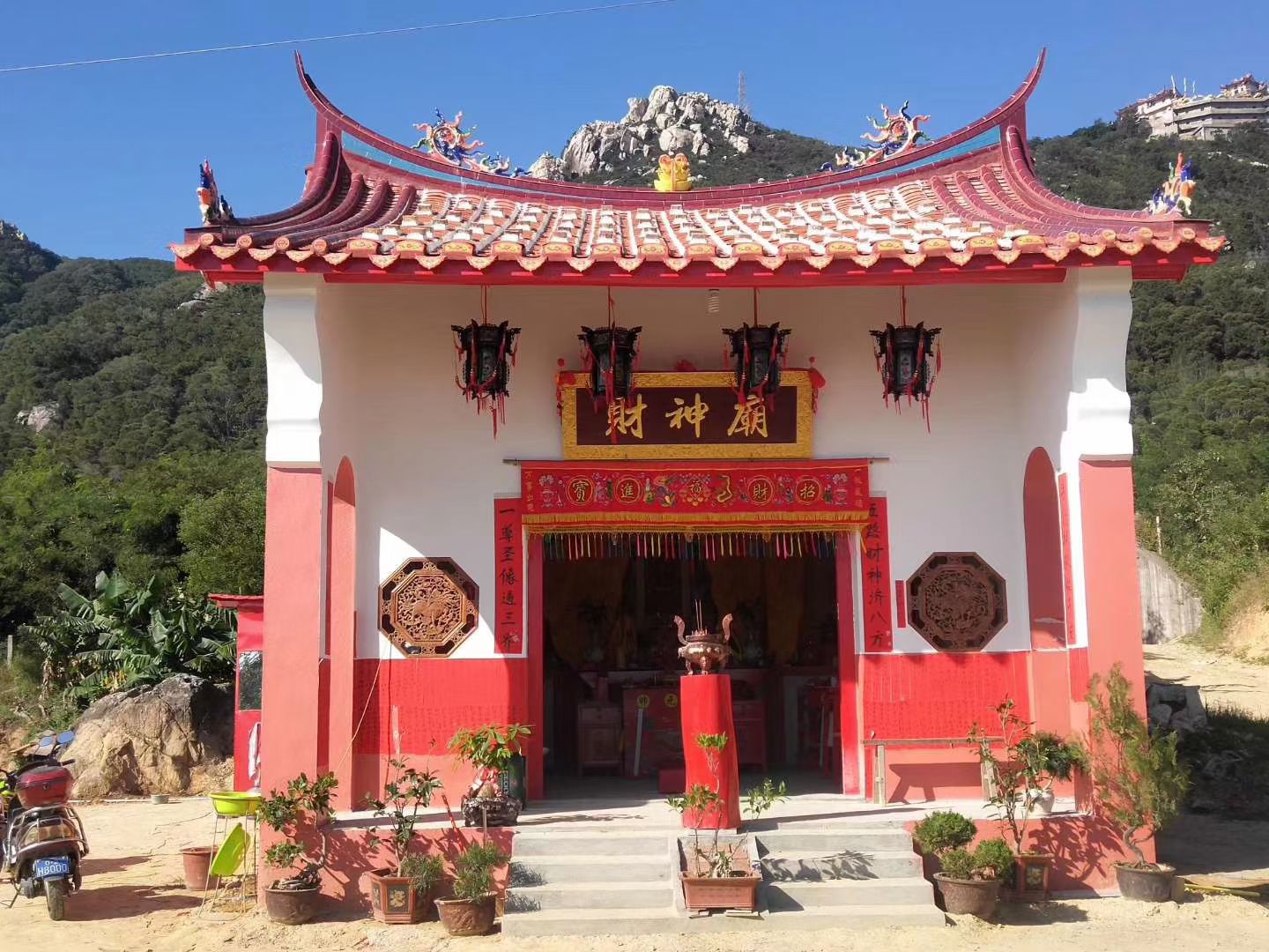 北高镇福岭村财神庙实景照片