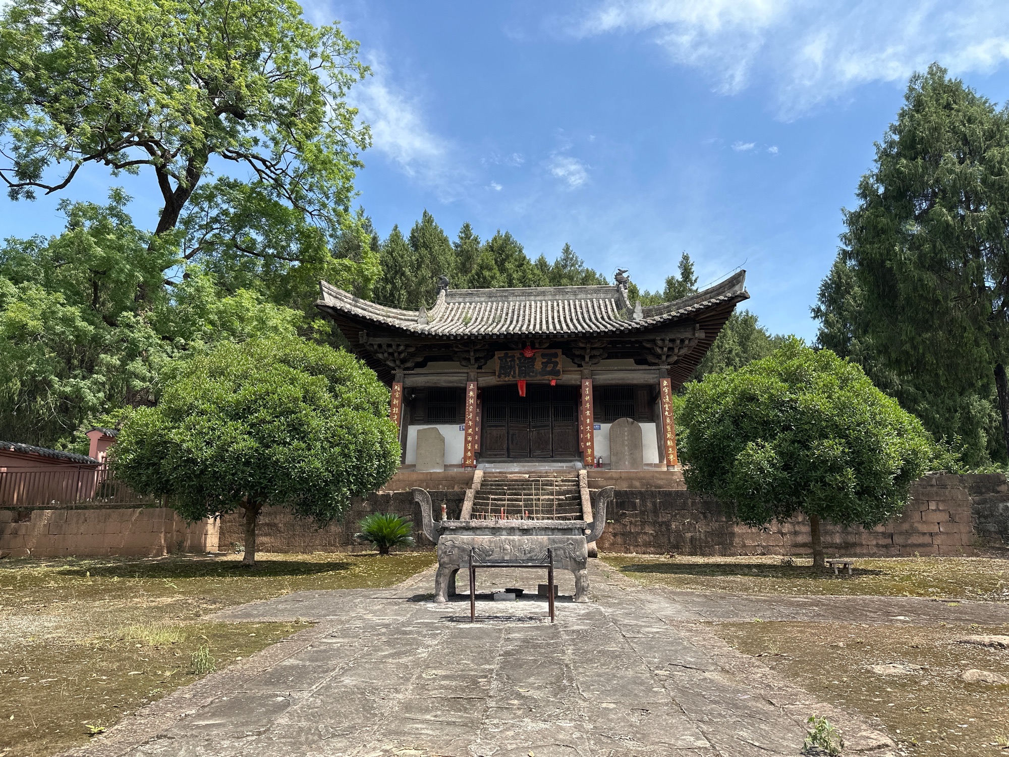 白虎村五龙庙实景照片