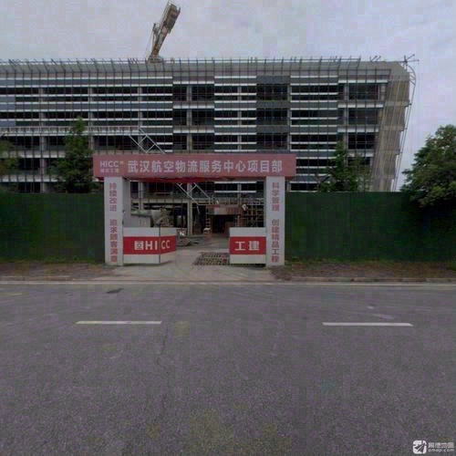 武汉天河国际机场航空物流中心实景图