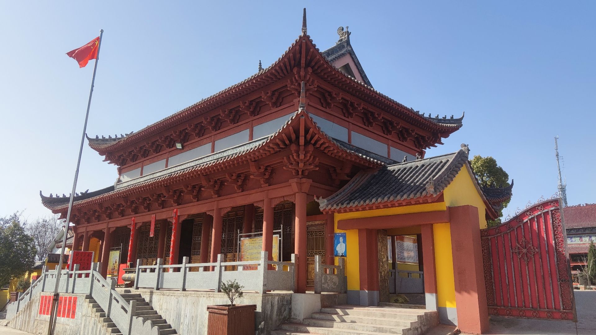 方山观音寺实景照片