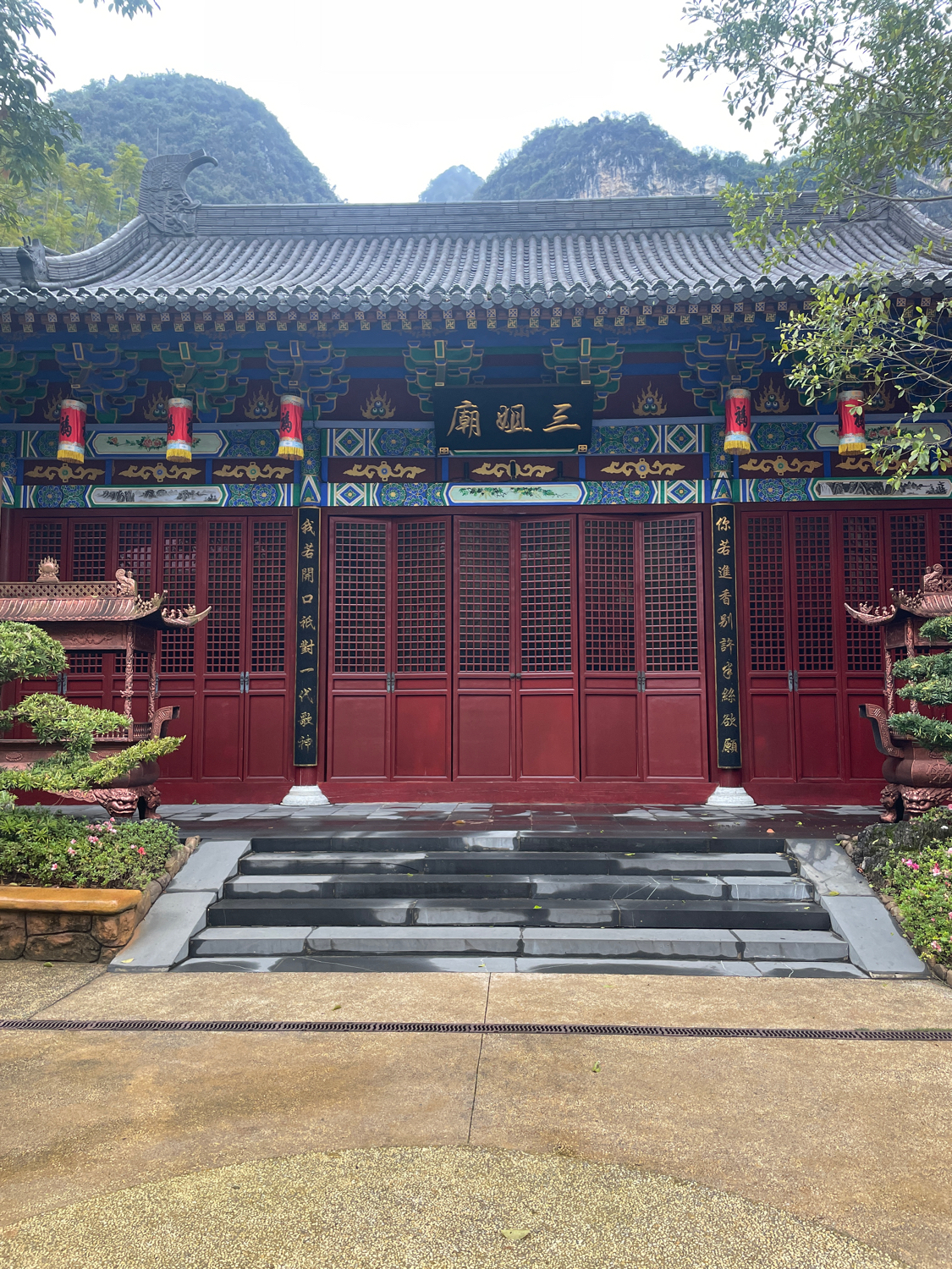 桂林千古情景区三姐庙实景照片