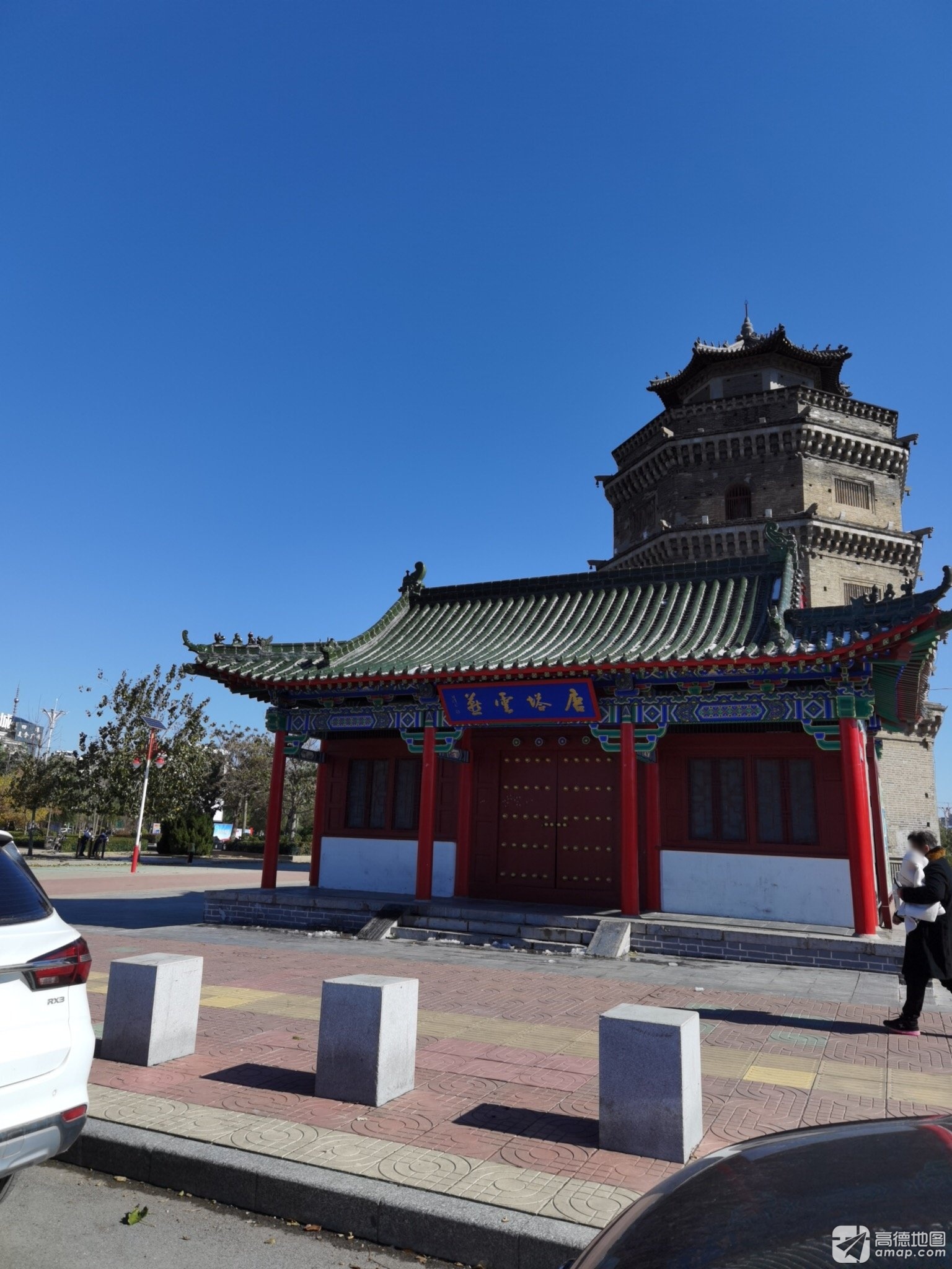 郓城观音寺塔实景照片