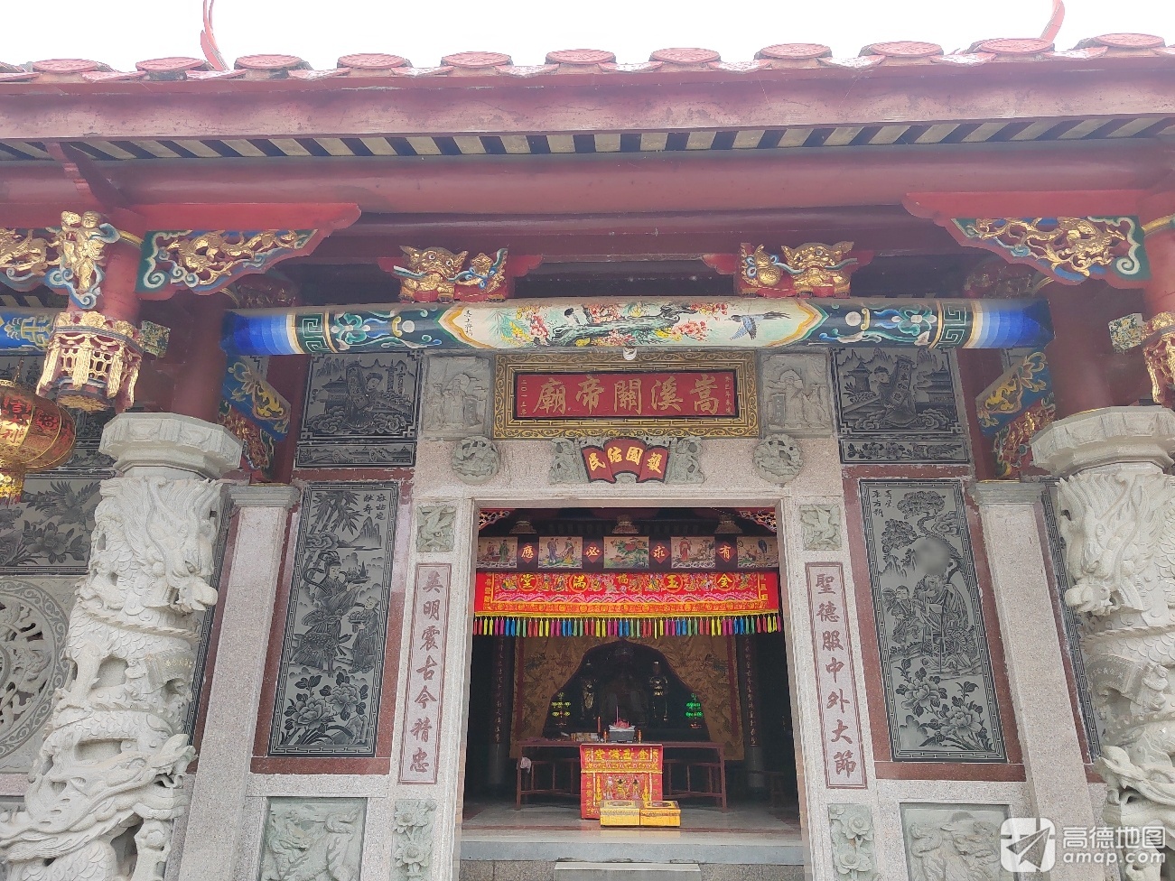 清流嵩溪关帝庙实景照片