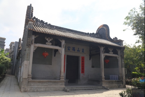 秀陵冯公祠实景照片