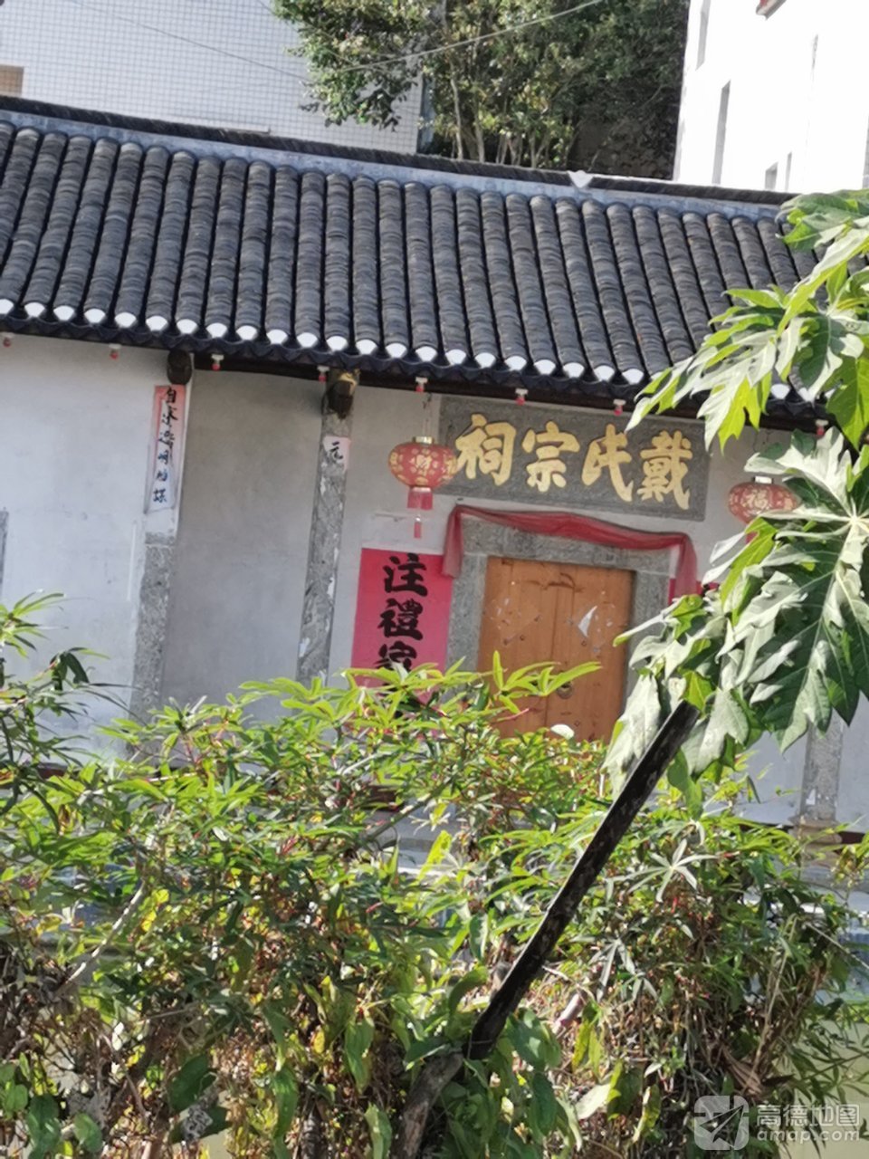 戴氏宗祠实景照片