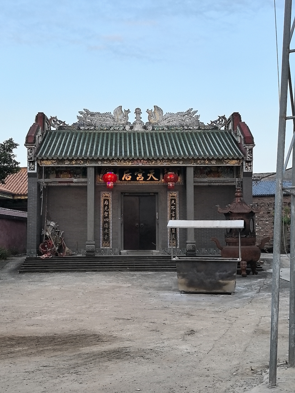茂胆村天后宫实景照片