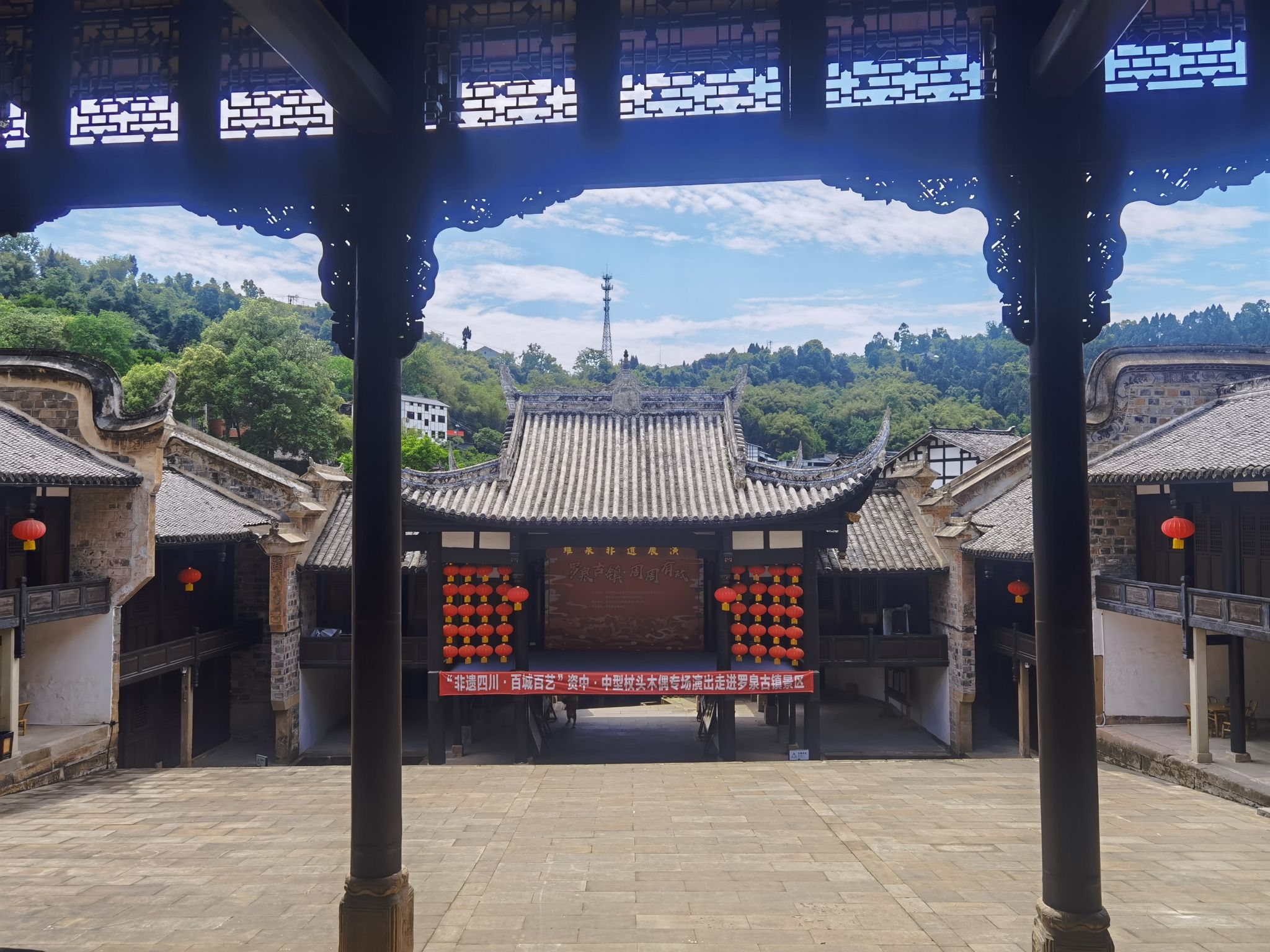 城隍庙实景照片