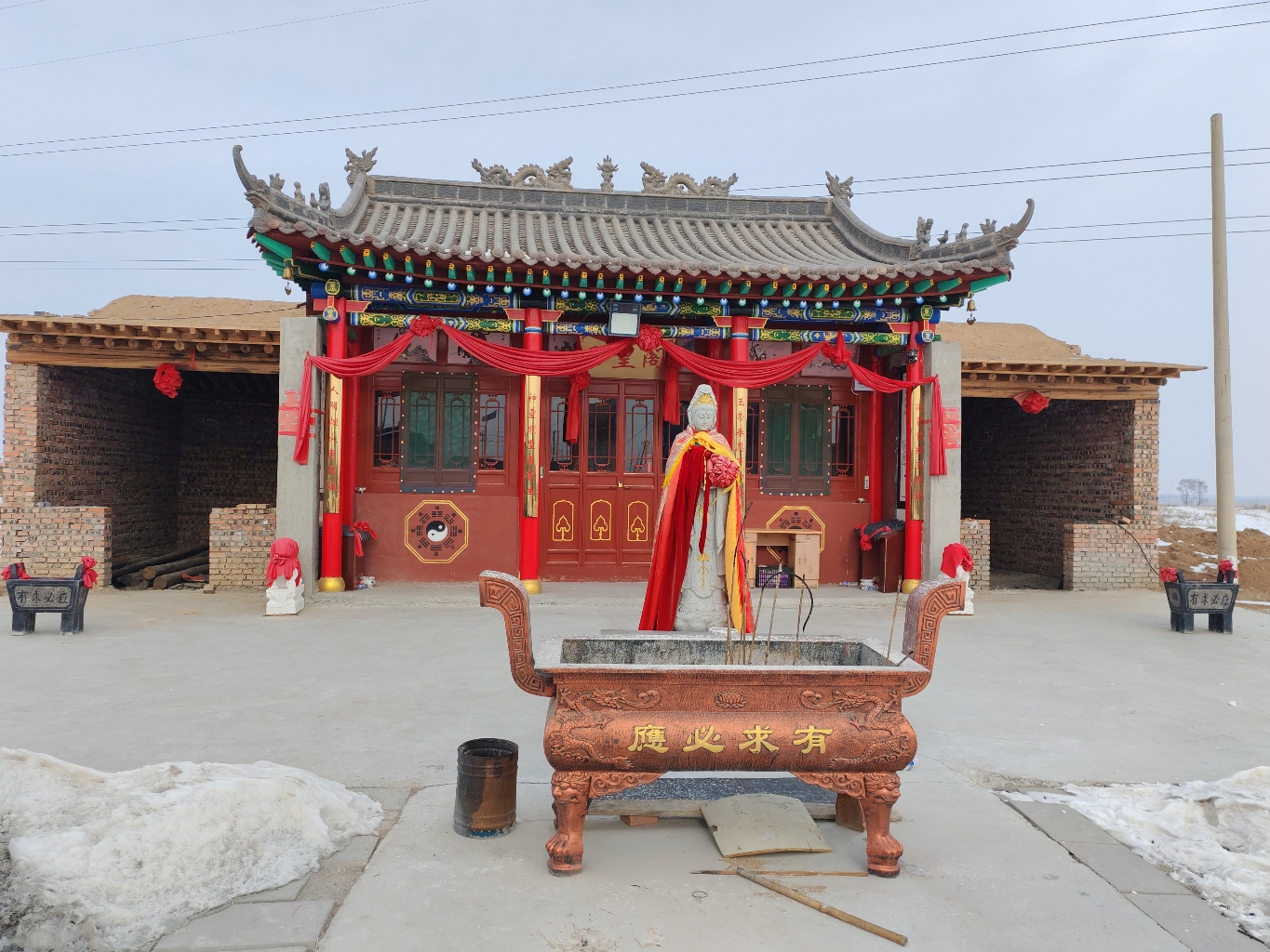 怀仁市海北头乡小村村玉皇阁实景照片