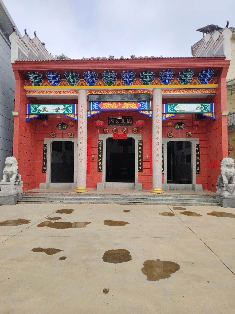 江西宜春市袁州区慈化振万公祠实景照片