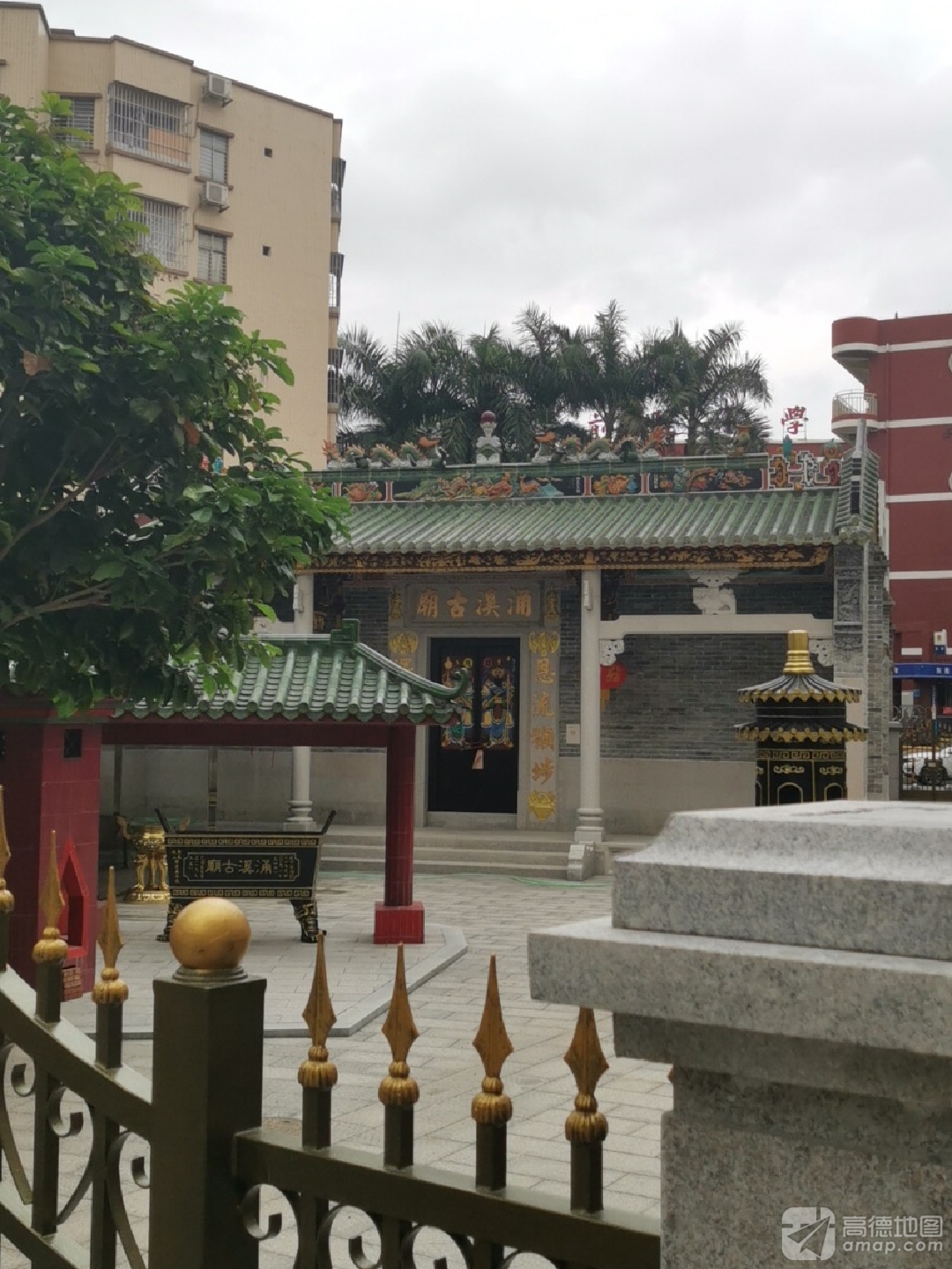 涌溪古庙实景照片