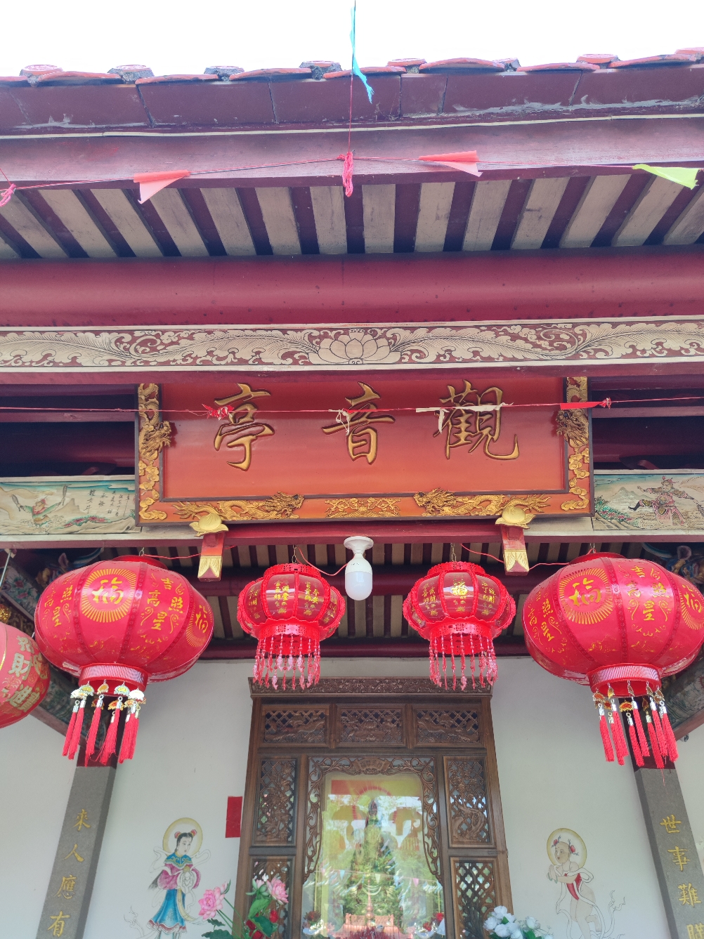 竹柄桥观音亭实景照片